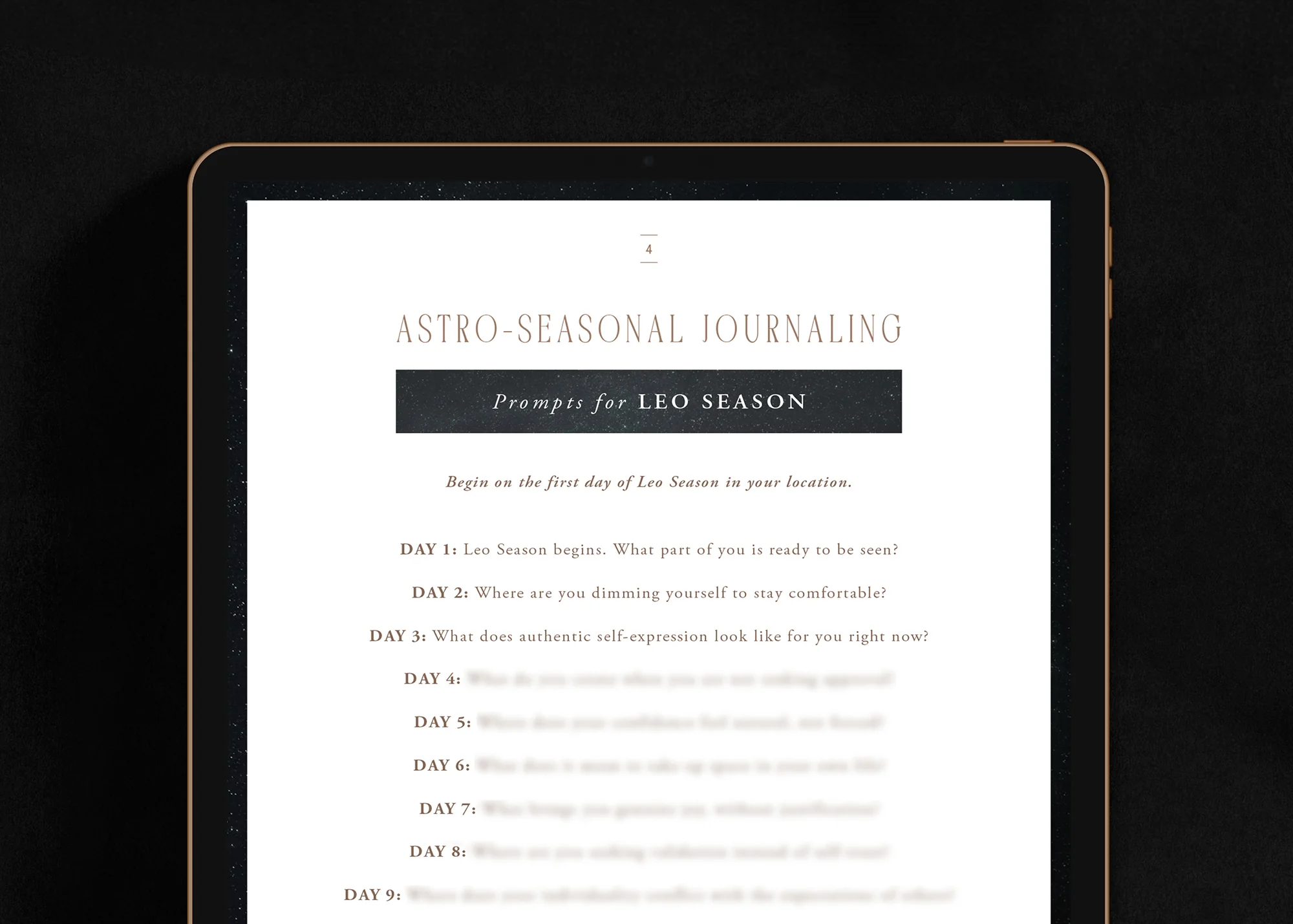 Astro-Seasonal Journaling - Leo Season - Image 6